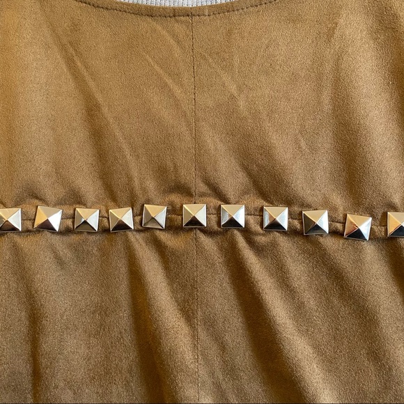 Forever 21 Suede & Studded Sweater - Picture 3 of 7